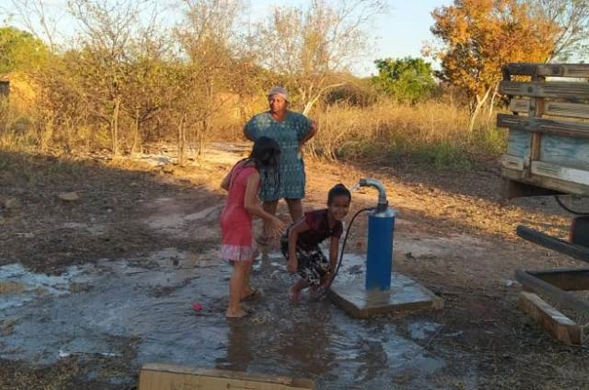 Prefeitura de Itainópolis equipa mais um poço em Lagoa Achada