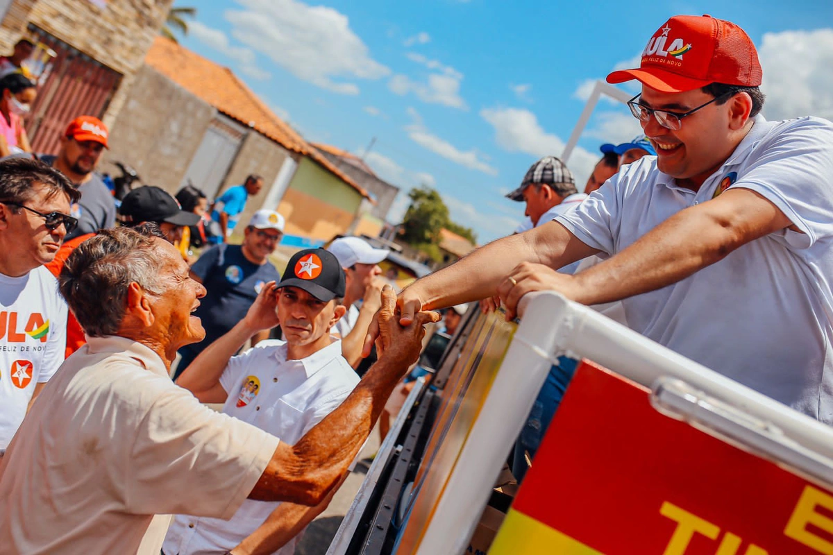 Rafael Fonteles em carreata em Buriti dos Lopes