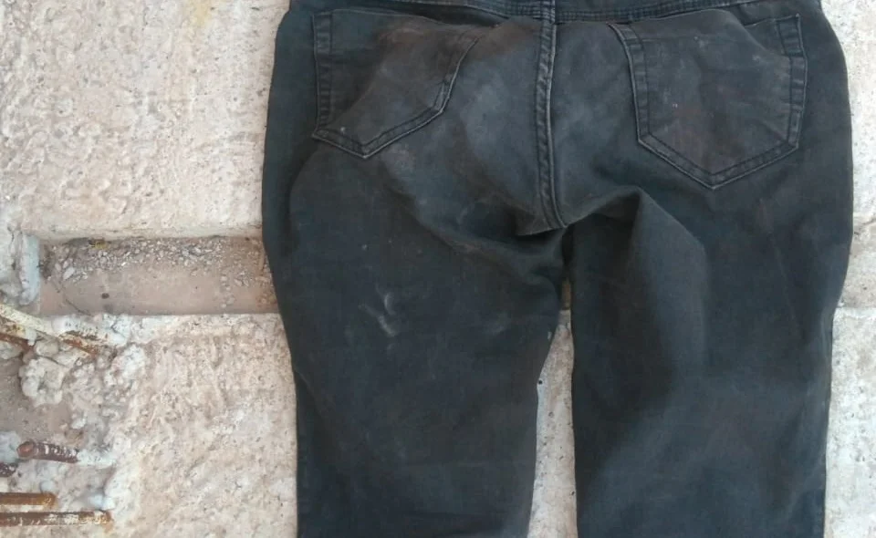 Roupas usadas pelo acusado no momento do crime