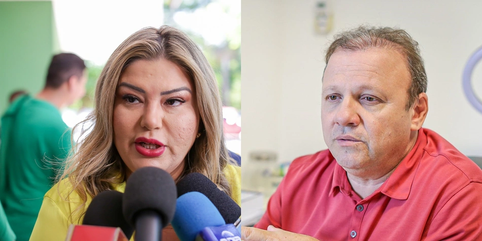 Samantha Cavalca e Leonardo Eulálio