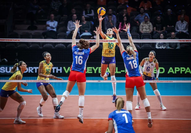 Seleção brasileira feminina no Mundial de Vôlei