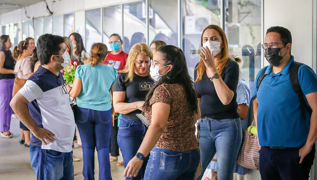 Servidores da Seduc foram impedidos de entrar no prédio