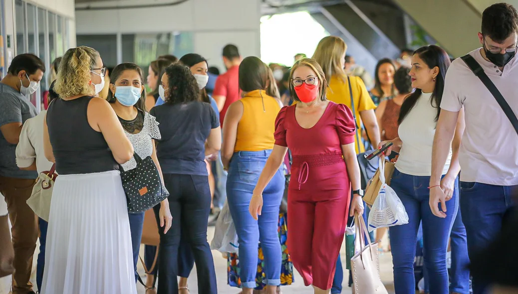 Servidores foram impedidos de entrar no prédio da Seduc