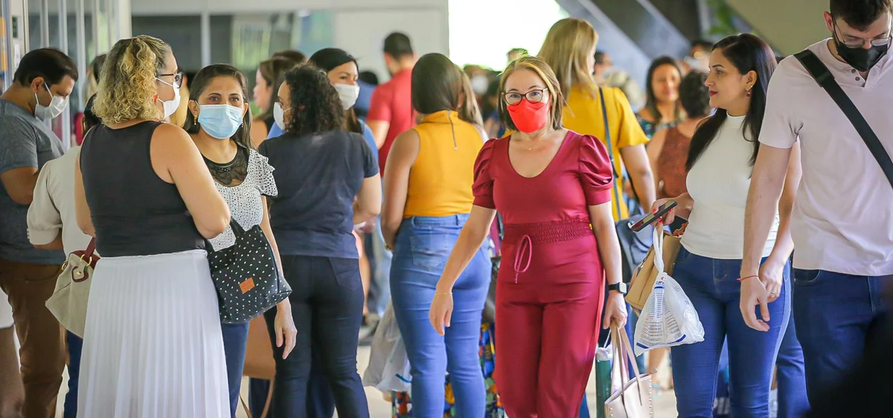 Servidores foram impedidos de entrar no prédio da Seduc