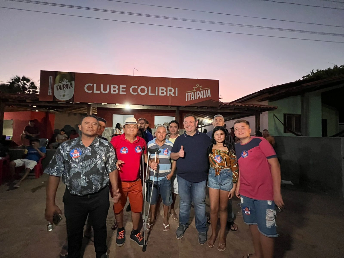 Silas Freire em evento de campanha