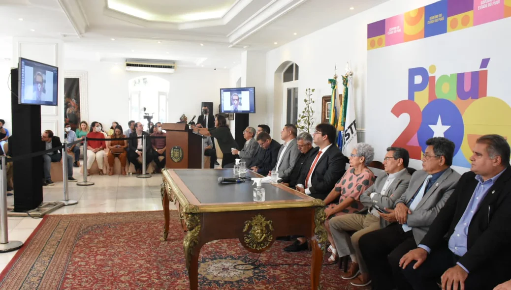 Solenidade de apresentação do projeto aconteceu no karnak