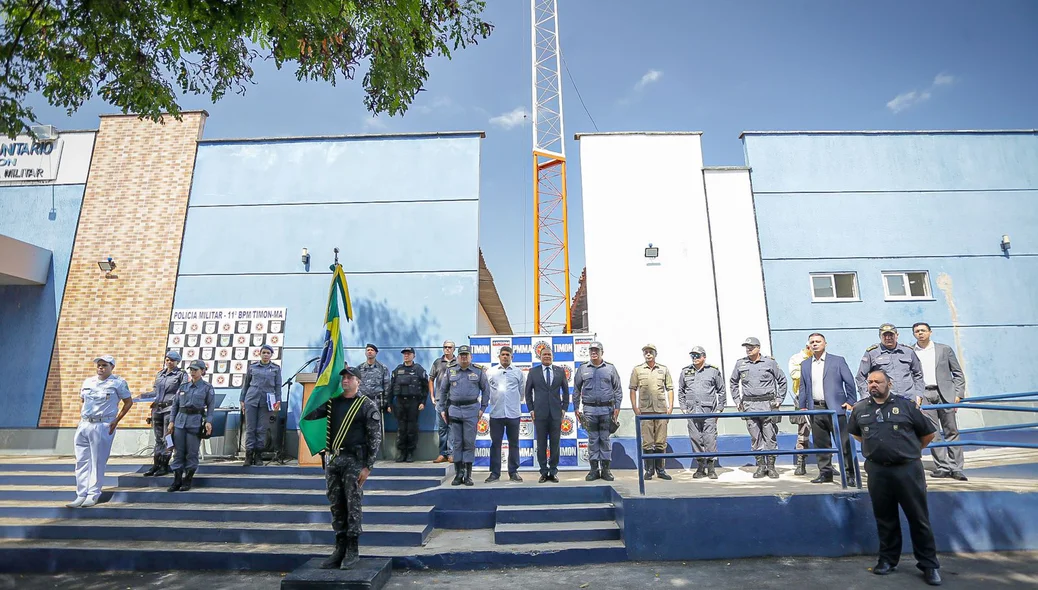Solenidade de Lançamento do 3º Batalhão de Motopatrulhamento Tático em Timon