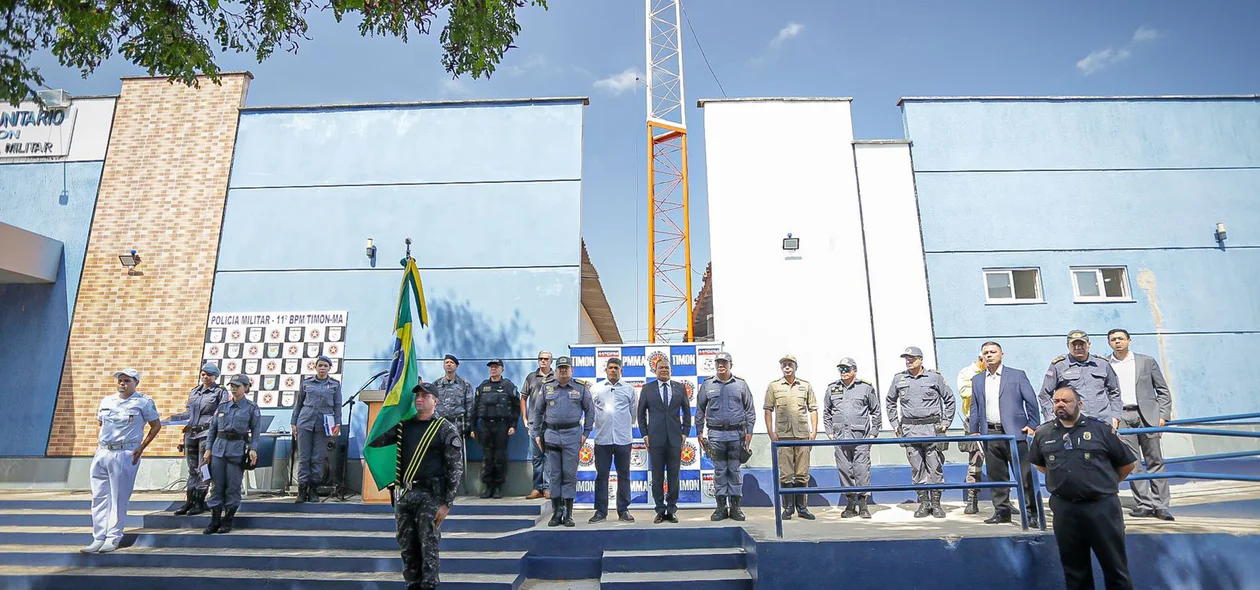 Solenidade de Lançamento do 3º Batalhão de Motopatrulhamento Tático em Timon