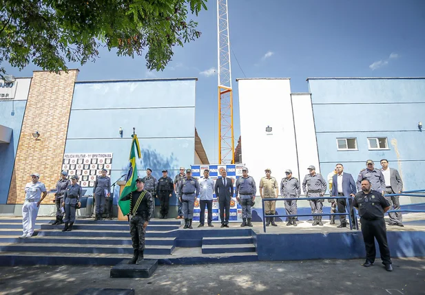 Solenidade de Lançamento do 3º Batalhão de Motopatrulhamento Tático em Timon