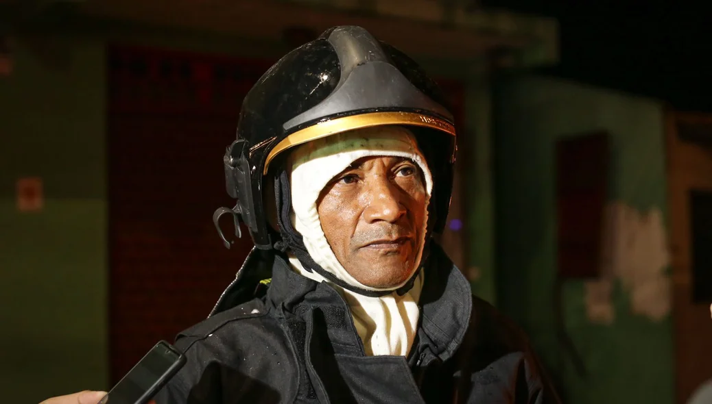 Tenente Ribeiro, do Corpo de Bombeiros de Teresina