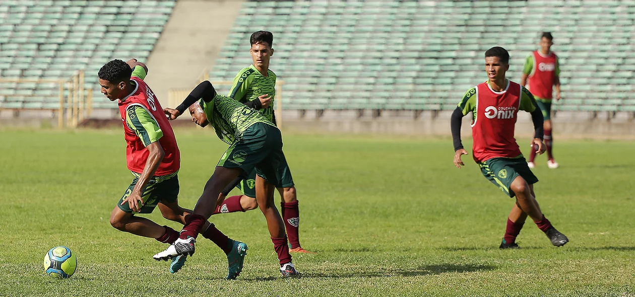 Time em preparação para o campeonato