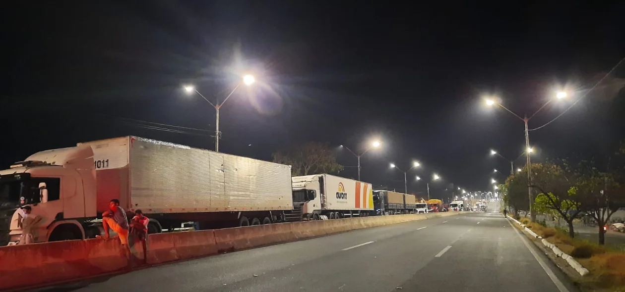 Trânsito congestionado