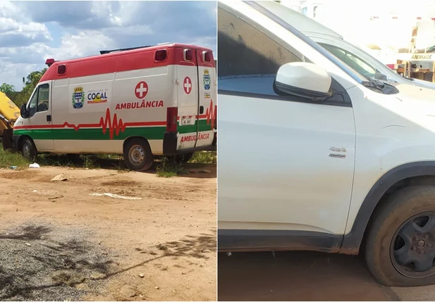 Veículos da Prefeitura de Cocal estão sucateados