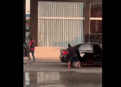 Vídeo mostra dupla fugindo na Homero Castelo Branco