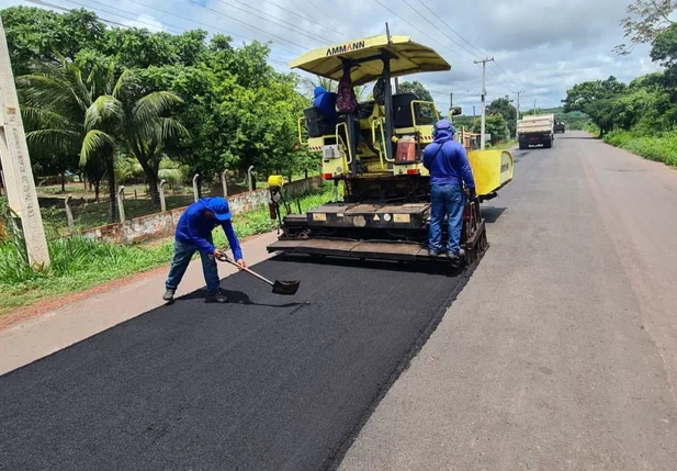 A obra tem uma extensão de 4,23 km e a previsão de entrega é para o mês de março deste ano
