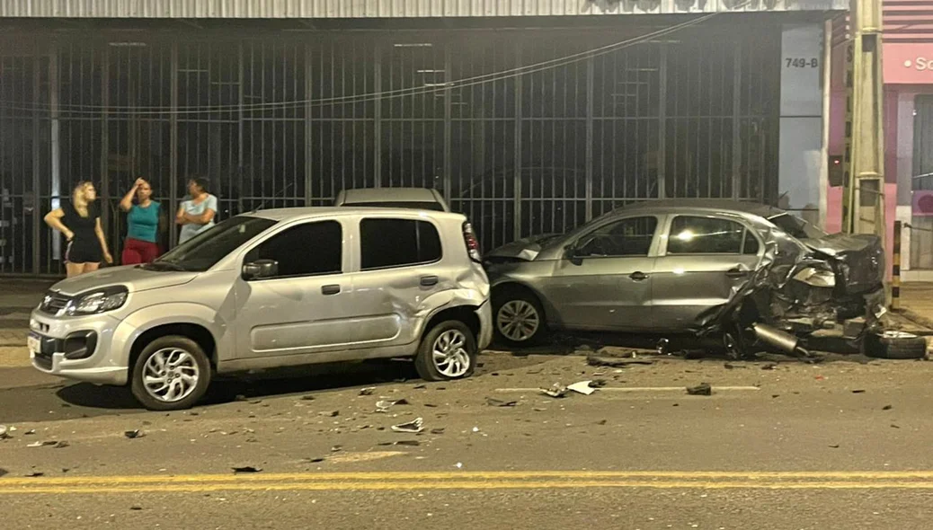 Acidente na Avenida Homero Castelo Branco