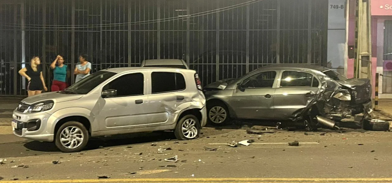 Acidente na Avenida Homero Castelo Branco