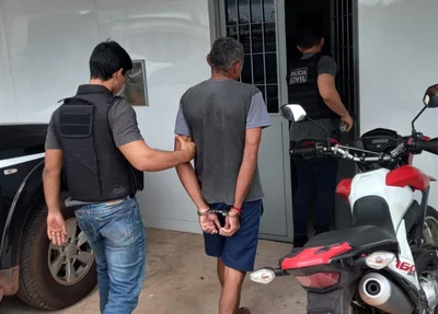 Acusado preso pela Polícia Civil em José de Freitas