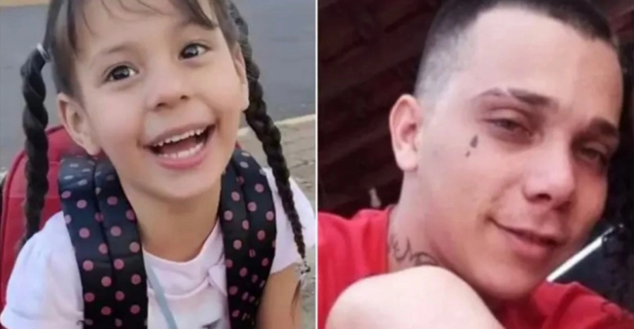 Adrian Juliano, de 21 anos, pai que matou filha de 5 anos, Mirelly