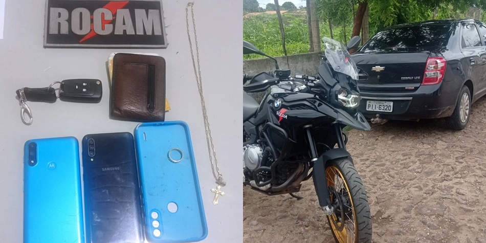 Apreensões feitas pela ROCAM em Teresina
