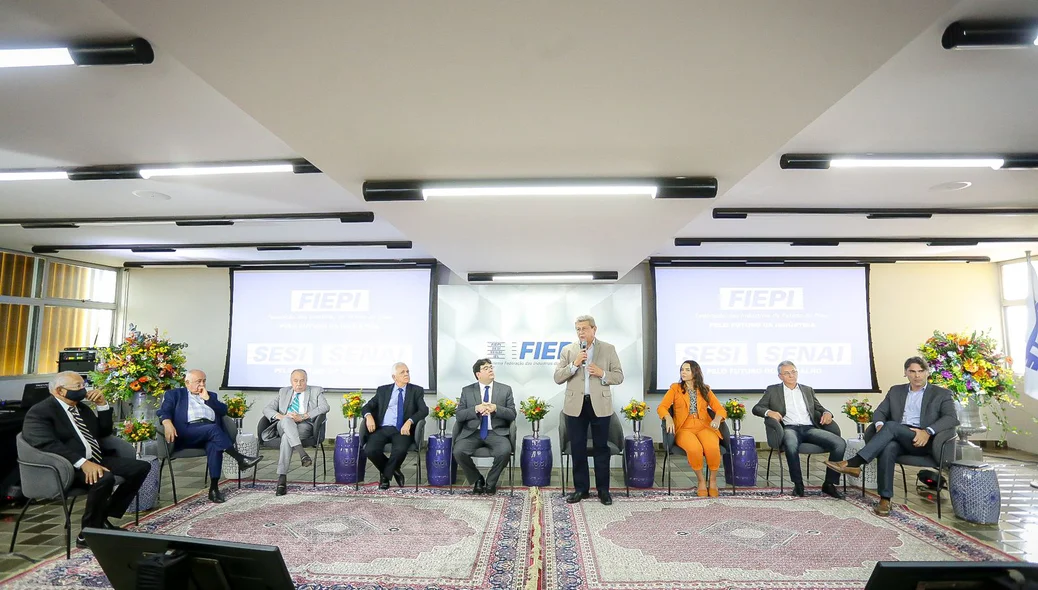 Autoridades participaram do evento na FIEPI