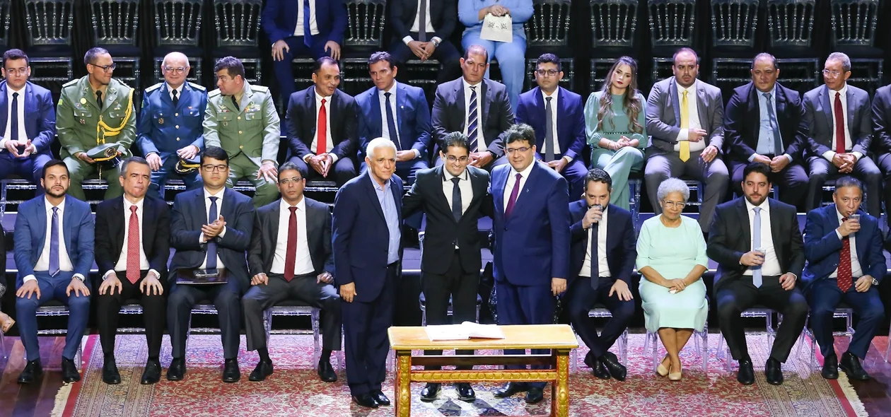 Cerimônia de posse dos secretários do Governo Rafael