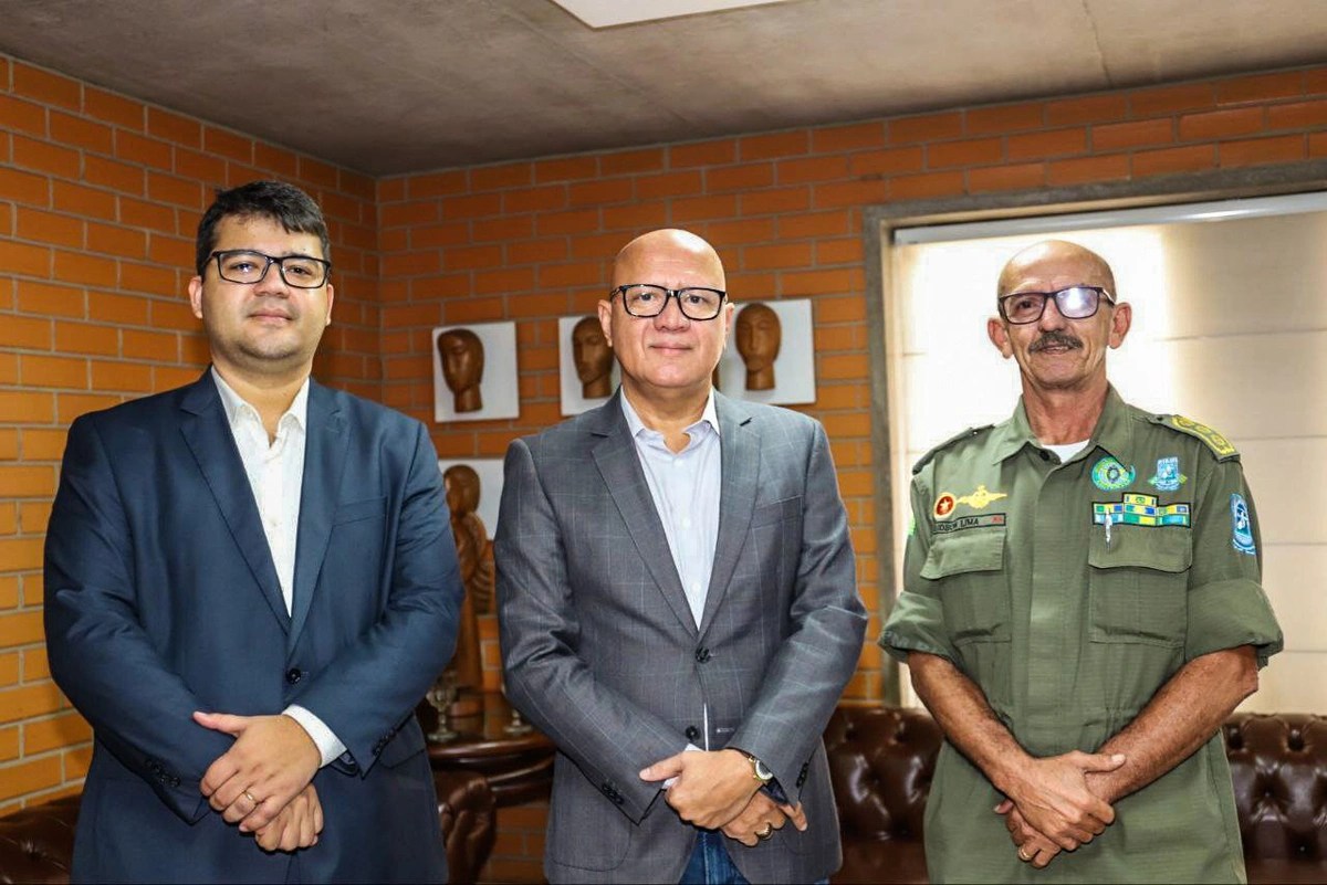 Chico Lucas ao lado de Franzé Silva