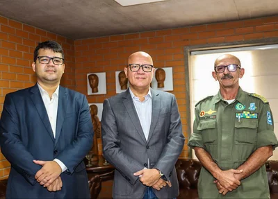 Chico Lucas ao lado de Franzé Silva
