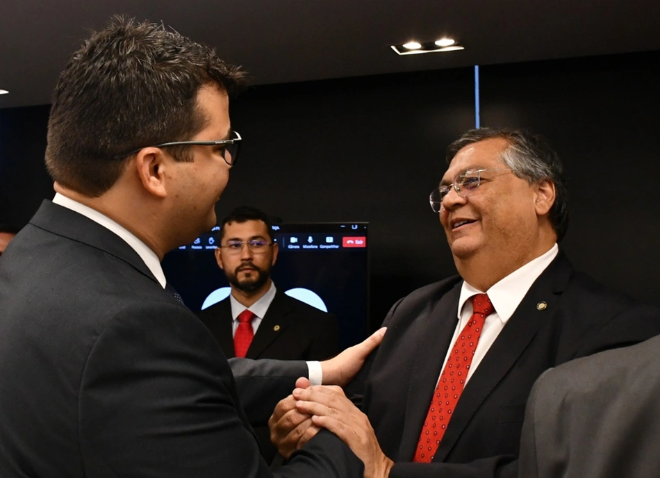 Chico Lucas e Flávio Dino