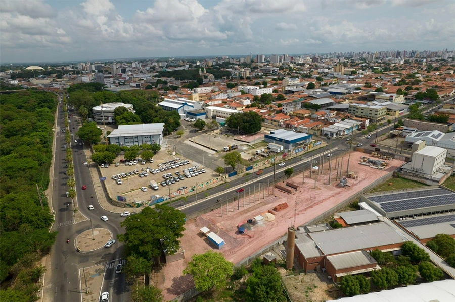 Construção da nova subestação da Equatorial Piauí em Teresina