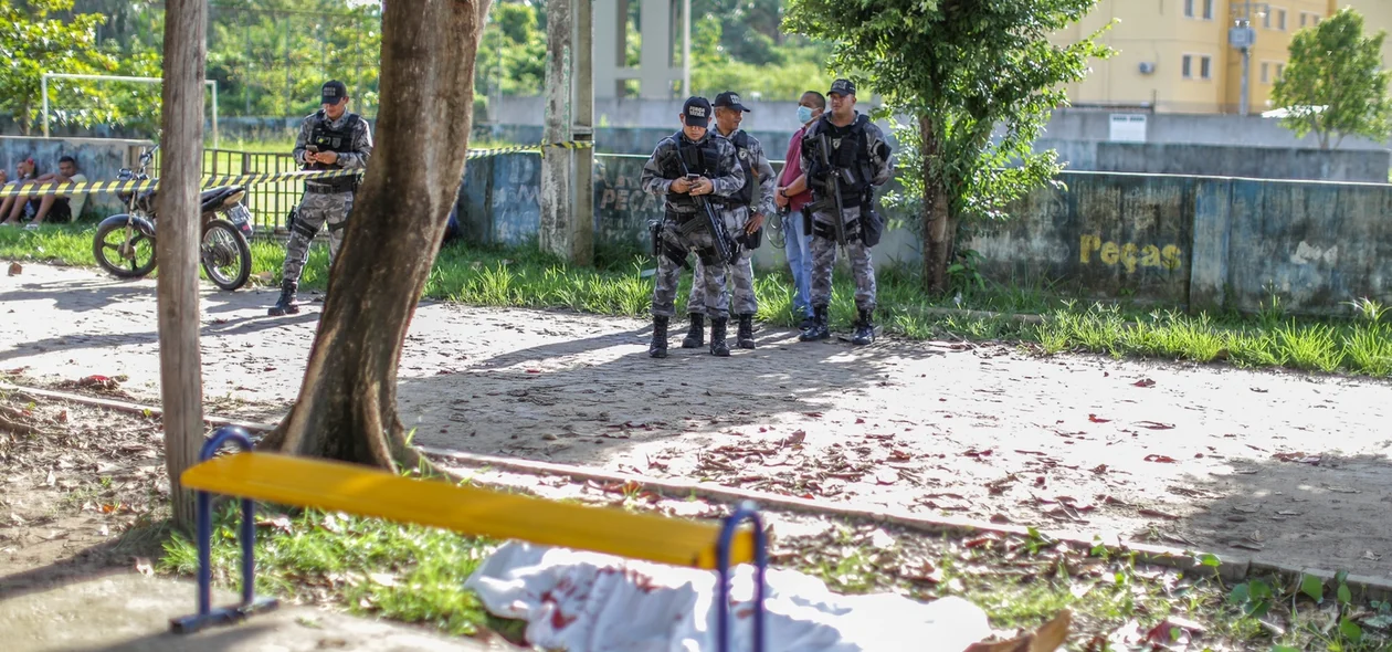 Corpo encontrado no bairro do Recanto dos Pássaros