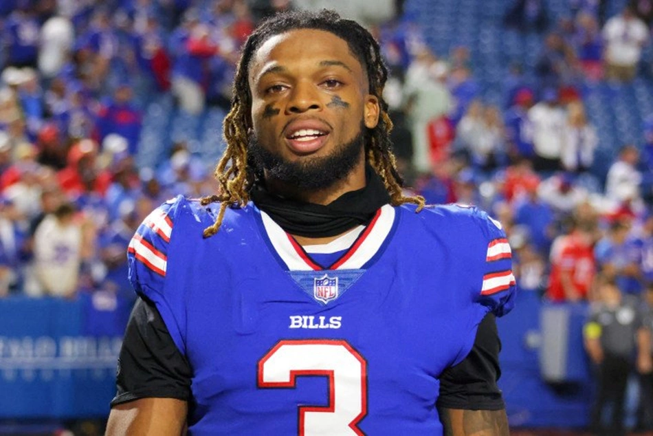 Damar Hamlin, safety do Bills, sofre parada cardíaca durante jogo