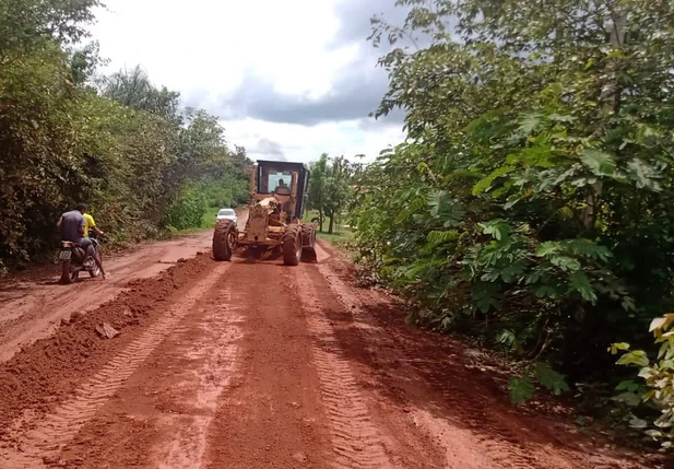 DER inicia obras de restauração na PI-112 no Norte do Piauí