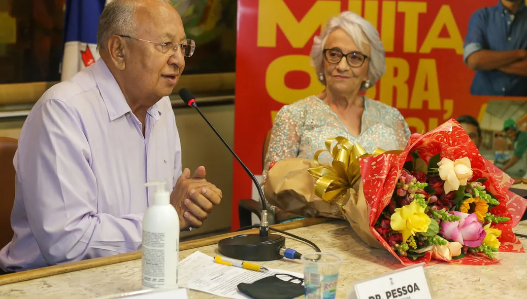 Dr. Pessoa e Dra. Amariles Borba
