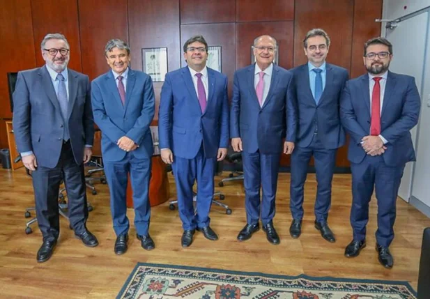 Em Brasília, Rafael Fonteles participa de reuniões com ministros e vice-presidente Geraldo Alckmin