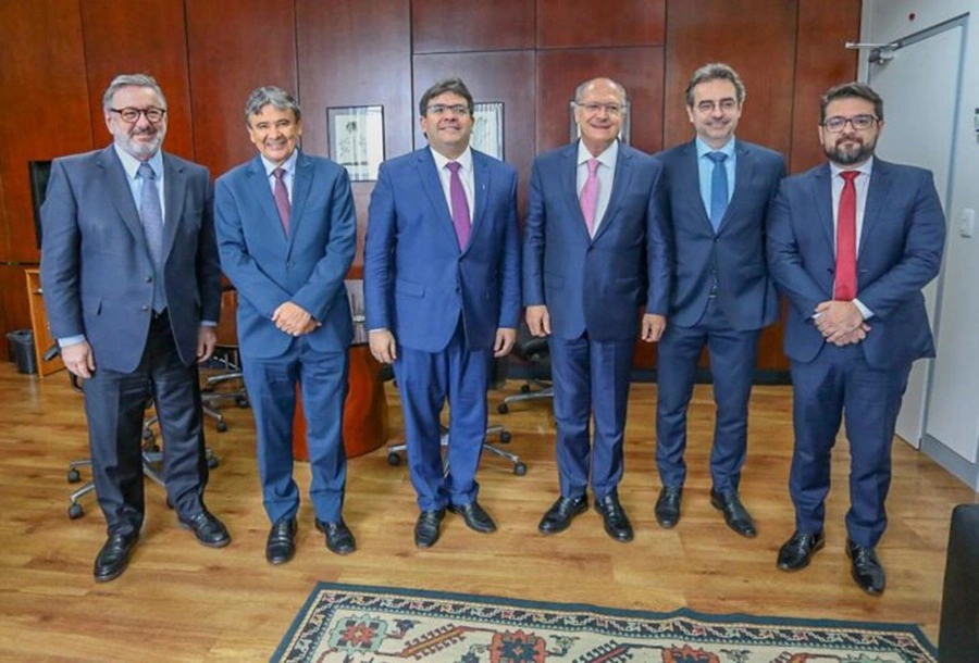 Em Brasília, Rafael Fonteles participa de reuniões com ministros e vice-presidente Geraldo Alckmin