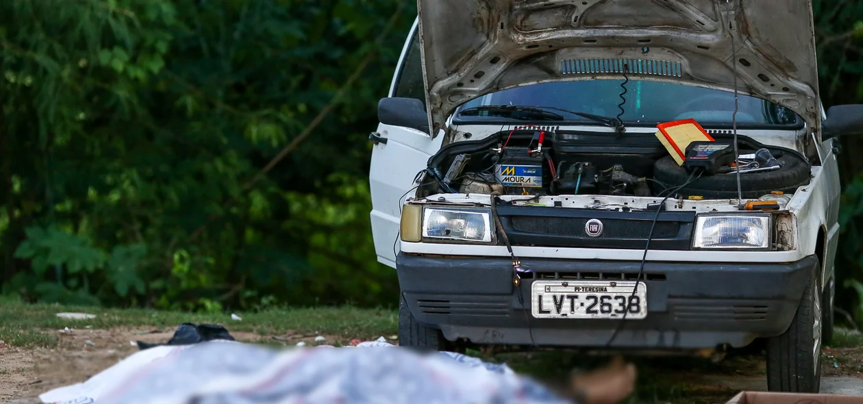Empresário foi executado com vários disparos de arma de fogo