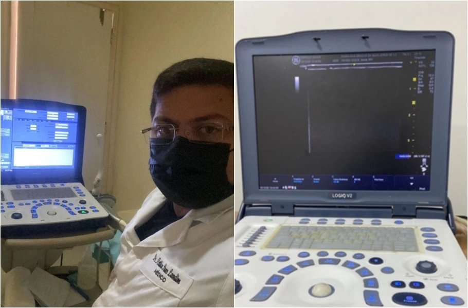 Equipamento foi furtado de dentro do veículo do médico Arthur Paes Landim