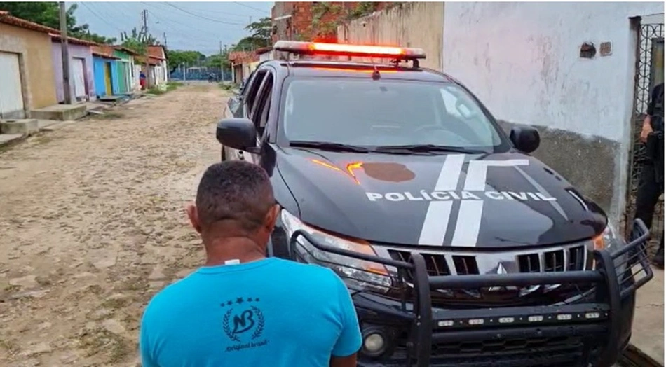 Estuprador preso pela Polícia Civil no Parque Wall Ferraz