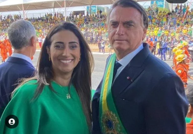 Flávia Arruda e Jair Bolsonaro