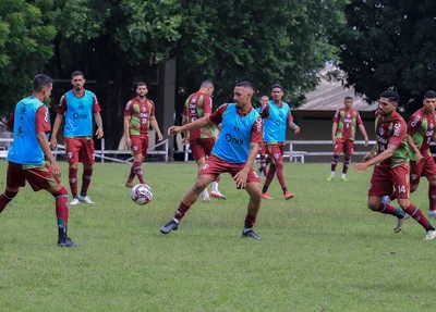 Fluminense-PI realiza último treino antes da estreia no Piauiense