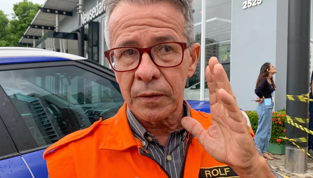 Gerente de Operações da Defesa Civil Marcos Rolf