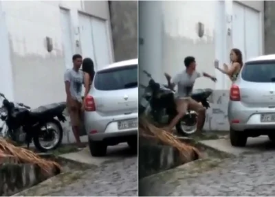 Homem agride a ex-namorada em Teresina