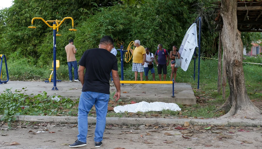 Homicídio de José Ribamar no bairro Recanto dos Pássaros