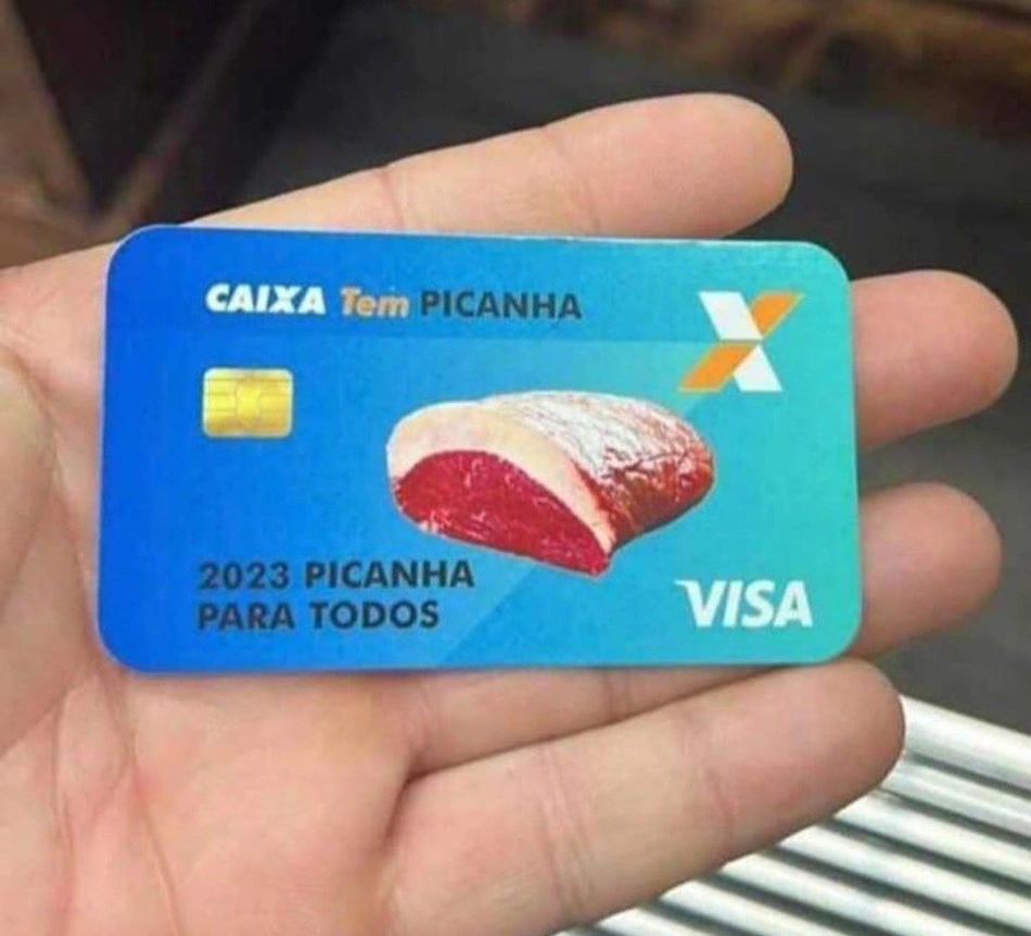 Imagem compartilhada nas mensagens