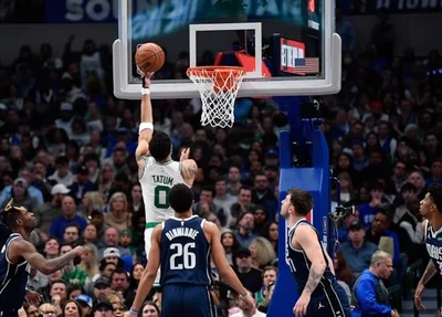 Jayson Tatum fez triplo-duplo e foi o cestinha da partida com 29 pontos