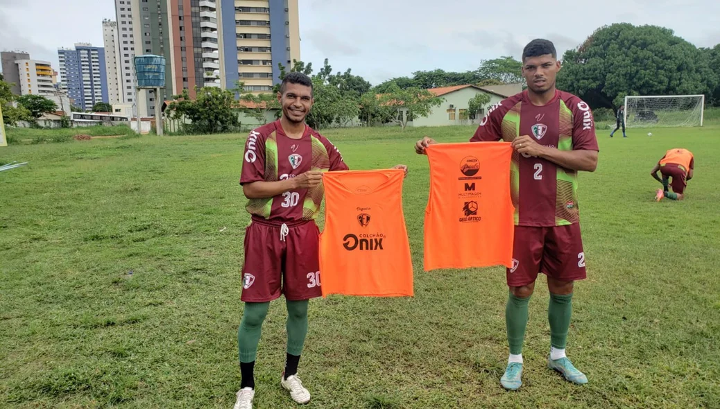 Jogadores do Fluminense-PI