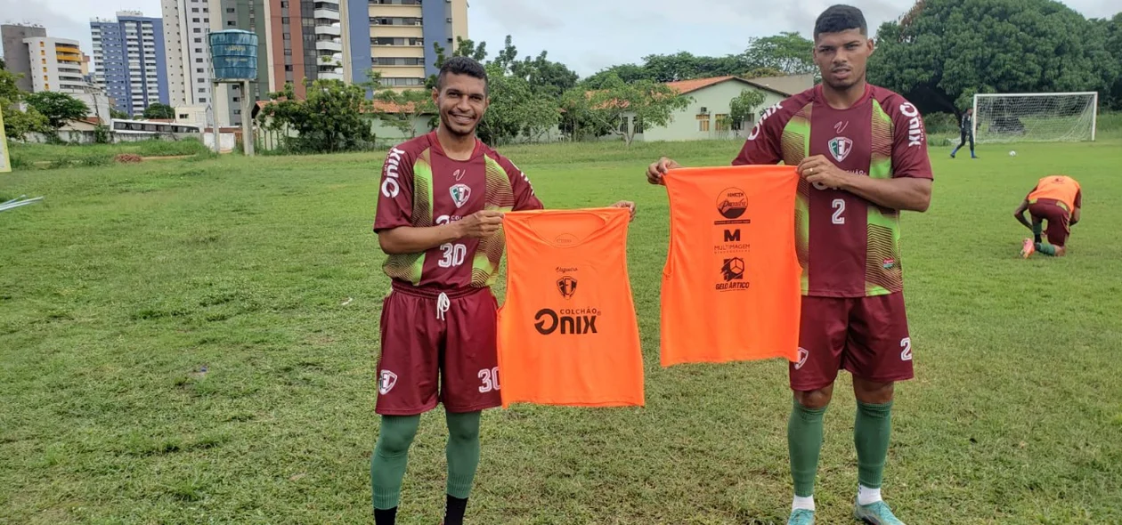 Jogadores do Fluminense-PI