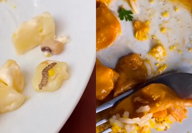 Larvas em comidas de restaurantes "Casarão" da zona leste de Teresina