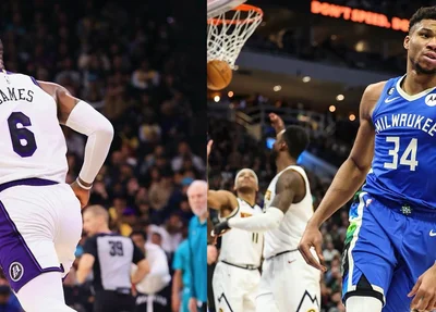 LeBron James e Giannis Antetokounmpo são os capitães do All-Star Game